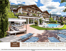 Tablet Screenshot of hotel-starkenberg.com